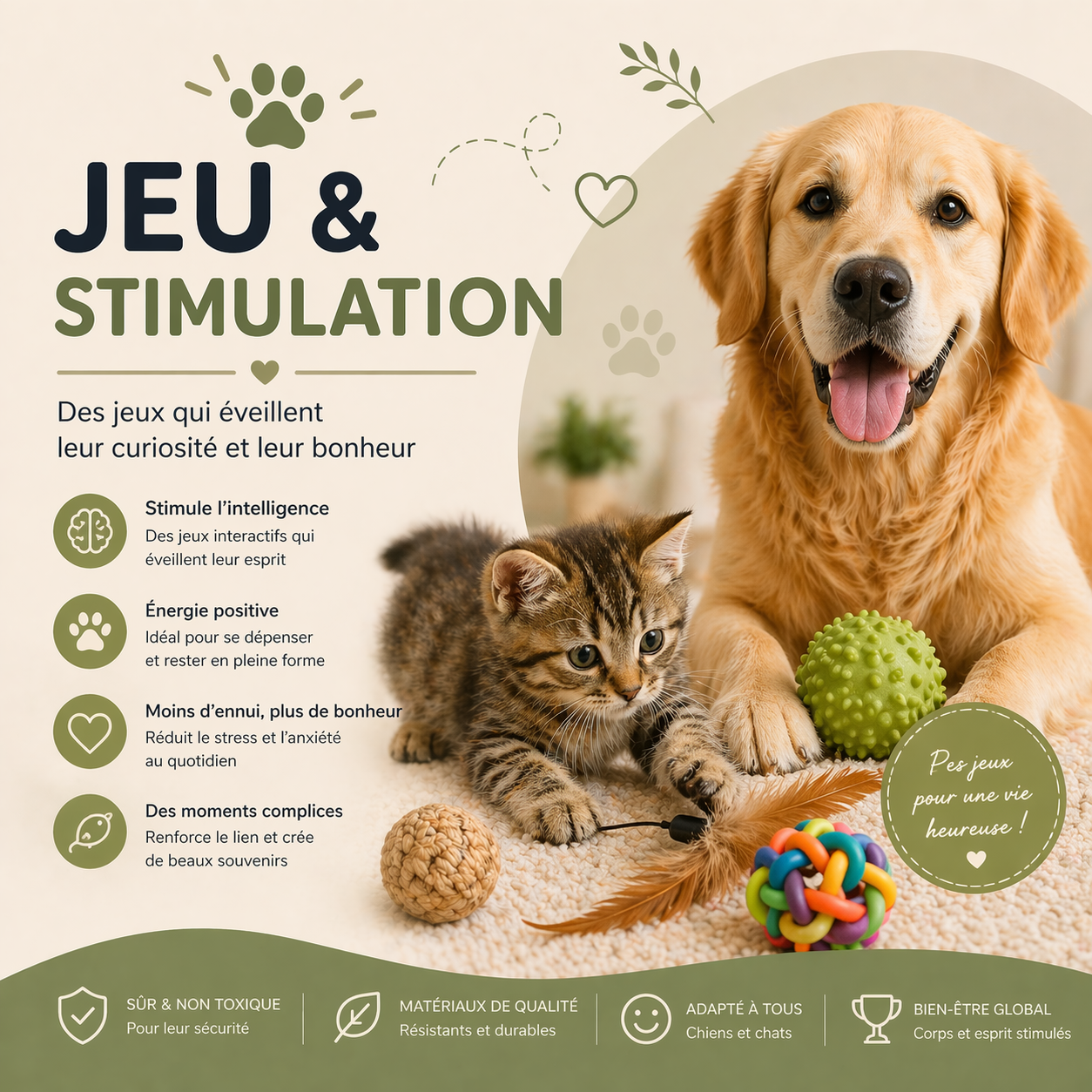Jeux et stimulation